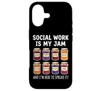 Carcasa para iPhone 17 Social Work Is My Jam and I'm Here To Spread It