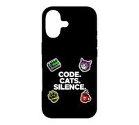 Carcasa para iPhone 17 Software Engineer Introvert Code Cats Silence