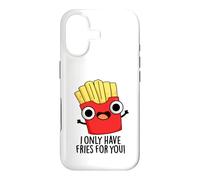 Carcasa para iPhone 17 Solo Tengo Papas Fritas para ti Juego de Palabras Divertido