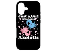 Carcasa para iPhone 17 Sólo una Chica Que ama a los Axolotl Axolotl Cute Kawaii Des