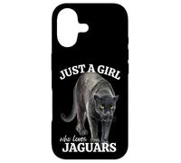 Carcasa para iPhone 17 Solo una Chica Que ama los jaguares para los Gatos Grandes Amando a Las Mujeres niñas