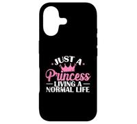 Carcasa para iPhone 17 Solo una Princesa viviendo una Vida Normal