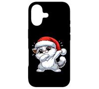 Carcasa para iPhone 17 Sombrero de Papá Noel exótico de Pelo Corto para Navidad