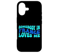 Carcasa para iPhone 17 Somebody in France Loves Me Modern Boho Vibe
