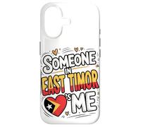 Carcasa para iPhone 17 Someone In East Timor Loves Me Long Distance Bond