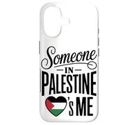 Carcasa para iPhone 17 Someone In Palestine Loves Me Palestine Heart