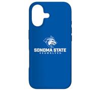 Carcasa para iPhone 17 Sonoma State University Seawolves Stacked Seawolf Logo