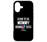 Carcasa para iPhone 17 Soon to Be Mom 2026 Loading Promoted to Mommy First Time Mom