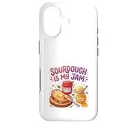 Carcasa para iPhone 17 Sourdough Is My Jam Funny Baking for Women Bakers Moms