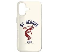 Carcasa para iPhone 17 Souvenir de San Jorge Utah Bailando Kokopelli, diseño Envejecido