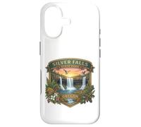 Carcasa para iPhone 17 Souvenir del Sendero de Las Diez Cataratas del Parque Estatal Silver Falls de Oregón