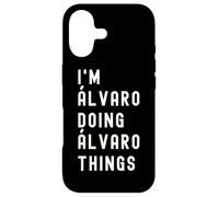 Carcasa para iPhone 17 Soy Álvaro Haciendo Cosas de Álvaro