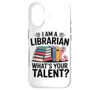 Carcasa para iPhone 17 Soy Bibliotecario ¿cuál Es Tu Talento? Entusiasta a