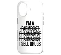 Carcasa para iPhone 17 Soy Farmacéutico Vendo Medicamentos Dispensador Laboratorio
