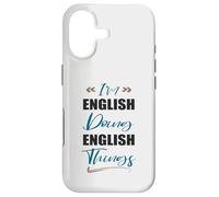 Carcasa para iPhone 17 Soy Inglés Haciendo Cosas en inglés Funny England Lover