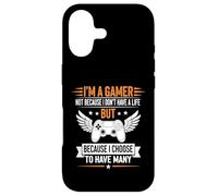 Carcasa para iPhone 17 Soy un Jugador, no Porque no Tenga Vida, Sino Muchas Vidas