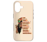 Carcasa para iPhone 17 Soy una niña Negra mágica del Mes de la Historia de Las niñas africanas para niños