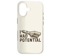 Carcasa para iPhone 17 Spaceship I Had Potential