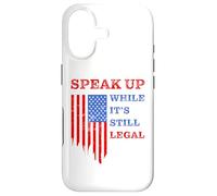 Carcasa para iPhone 17 Speak Up - Mientras aún es Legal: Libertad de Expresión USA