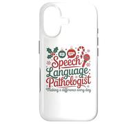 Carcasa para iPhone 17 Speech Therapy Christmas Speech Therapist