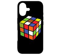 Carcasa para iPhone 17 Speed Cubing Rubiks Cubo Colorido Rubix 80s Vintage Kidcore