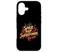 Carcasa para iPhone 17 Spice is My Superpower Chili Pepper Lover Hot Foodie