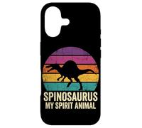 Carcasa para iPhone 17 Spinosaurus Retro Sunset My Spirit Animal