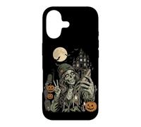 Carcasa para iPhone 17 Spooky Szn Zombie Girl Selfie Divertido Halloween