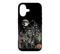 Carcasa para iPhone 17 Spooky Szn Zombie Girl Selfie Truco o Trato Halloween