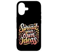 Carcasa para iPhone 17 Spread Your Own Ideas Thinker Mind Thoughts |-