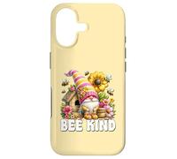 Carcasa para iPhone 17 Spring Flower Kindness GNOME with Bees For Women Bee Kind