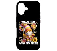 Carcasa para iPhone 17 Spring Sayings For Women Honey Bee GNOME Swing Into Spring
