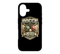 Carcasa para iPhone 17 Squadra Italiana di giocatori di Bocce retrò Bocce Player