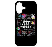 Carcasa para iPhone 17 Square Root of 144 12th Birthday 12 Year Old Math Nerd
