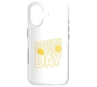 Carcasa para iPhone 17 Squeeze The Day Funny Lemon