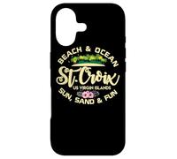 Carcasa para iPhone 17 St Croix Islas Vírgenes de Estados Unidos USVI Familia Vacaciones en el Caribe
