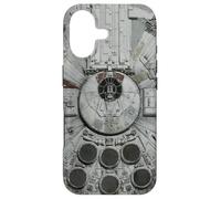 Carcasa para iPhone 17 Star Wars Millennium Falcon Close Up Gris