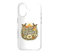 Carcasa para iPhone 17 Stay Bright Stay Bold Stay Beautiful Vintage Retro Cita