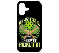 Carcasa para iPhone 17 Stay Cool and Carry-On Pickling! Pickleball
