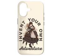 Carcasa para iPhone 17 Steampunk Inventa tu Propia Aventura Steampunk Anime Girl