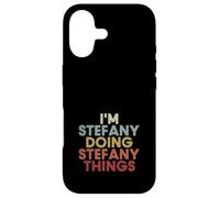 Carcasa para iPhone 17 Stefany Name Stefany Personalized Name First Given
