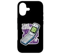 Carcasa para iPhone 17 Still Flippin' It Retro Flip Phone 90s Y2K Nostalgia