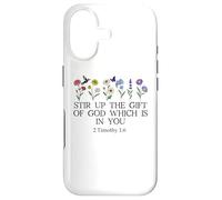 Carcasa para iPhone 17 Stir Up The Gift of God Which is In You 2 Timothy 1:6 Verse