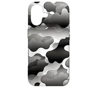 Carcasa para iPhone 17 Storm Cloud Camo Monocromo Abstracto Estado de ánimo Diseño de Obra de Arte
