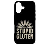 Carcasa para iPhone 17 Stupid Gluten - Enfermedad celíaca Divertida del Gluten