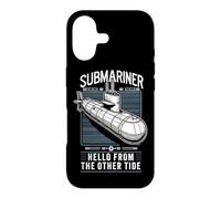 Carcasa para iPhone 17 Submariner Cita Hello from The Other Tide U-Boat Submarine