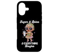 Carcasa para iPhone 17 Sugar & Spice & Everything Boujee Gingerbread Girl Navidad