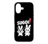 Carcasa para iPhone 17 Sugoi! Funny Chibi Anime Bunny Kawaii Manga Comedia