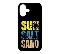 Carcasa para iPhone 17 Sun Salt Sand - Viaje Familiar a la Playa Palmeras Playa de Vacaciones