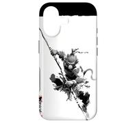 Carcasa para iPhone 17 Sun Wukong El Rey Mono Mitología China Arte Vintage